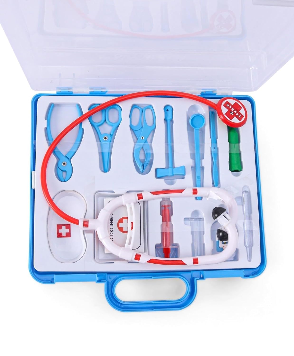 新品未使用☆ドクターK　セット Buy Zephyr MEDIKID - Blue - Doctor Set, Play Pretend Toy for Boys